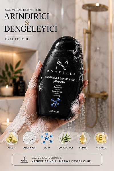 Arındırıcı & Dengeleyici Bakım Şampuanı – Kepek Görünümüne Özel Bakım 250 ML  - 4