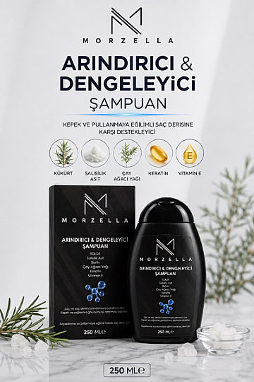 Arındırıcı & Dengeleyici Bakım Şampuanı – Kepek Görünümüne Özel Bakım 250 ML  - 7