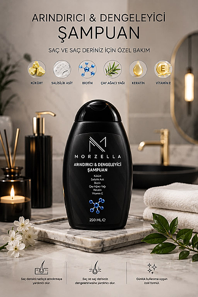 Arındırıcı & Dengeleyici Bakım Şampuanı – Kepek Görünümüne Özel Bakım 250 ML  - 5