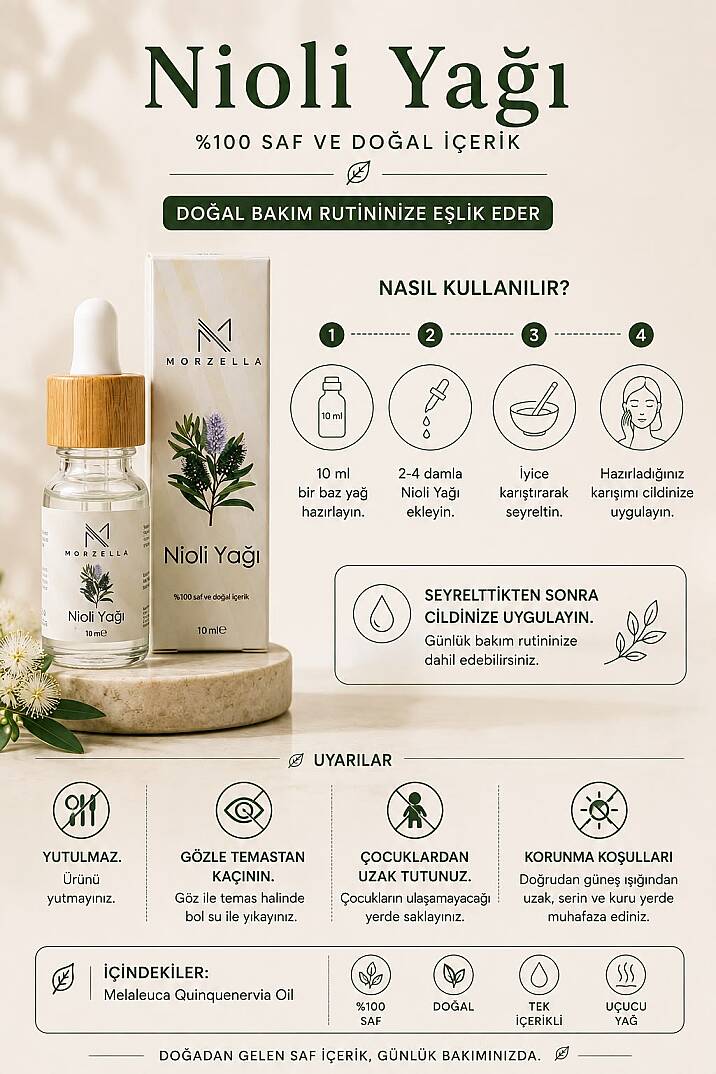 Morzella %100 Doğal Nioli Yağı10 ML - 9